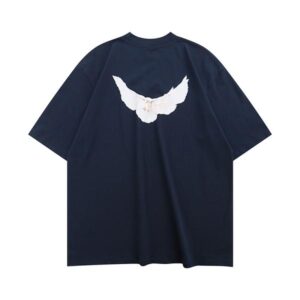 Kanye YEEZY GAP T-Shirt Dove Of Peace Season 6 Oversized- Blue